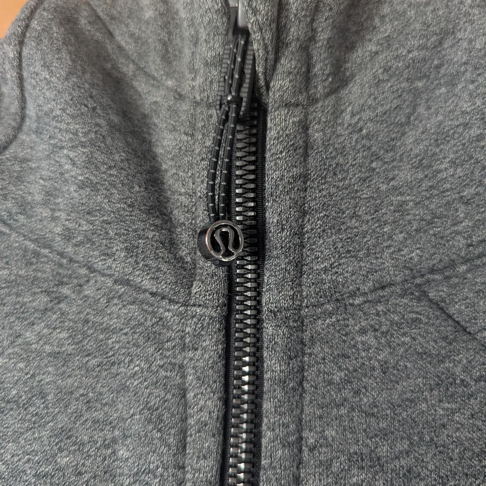lululemon Scuba Charcoal Zip-Up Hoodie US Size 4 - Picture 6 of 12